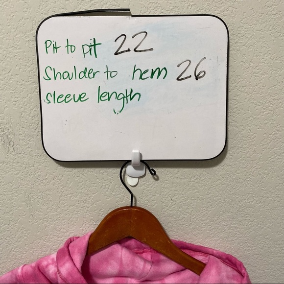 Simply Southern tie dye sweatshirt Pink Medium NWT - Picture 4 of 8